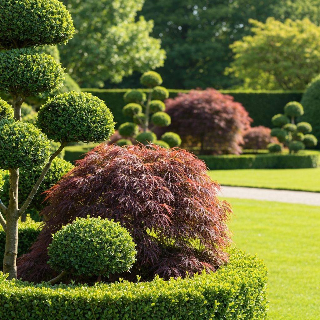 Professional garden maintenance and pruning